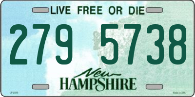NH license plate 2795738