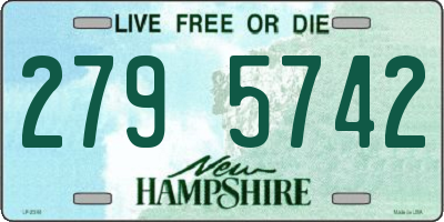 NH license plate 2795742