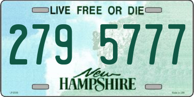 NH license plate 2795777