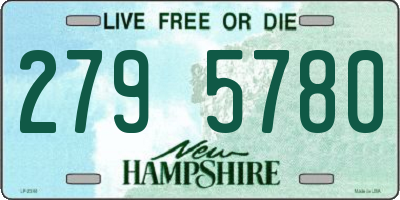 NH license plate 2795780