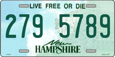 NH license plate 2795789