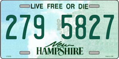 NH license plate 2795827