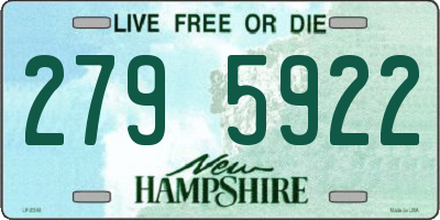 NH license plate 2795922