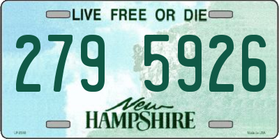 NH license plate 2795926