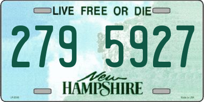 NH license plate 2795927