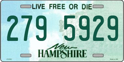 NH license plate 2795929