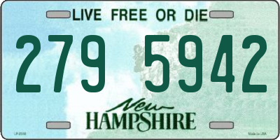 NH license plate 2795942