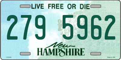 NH license plate 2795962