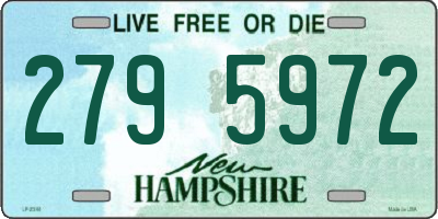 NH license plate 2795972