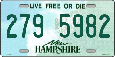 NH license plate 2795982
