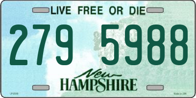NH license plate 2795988