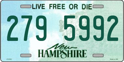NH license plate 2795992