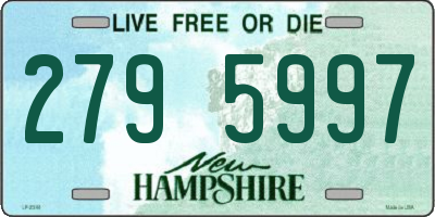 NH license plate 2795997