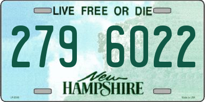 NH license plate 2796022