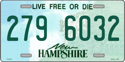 NH license plate 2796032