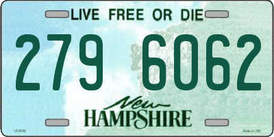 NH license plate 2796062