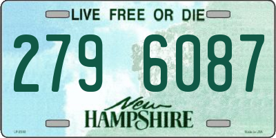 NH license plate 2796087