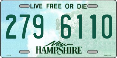 NH license plate 2796110