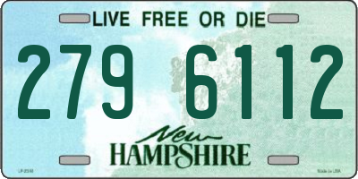NH license plate 2796112