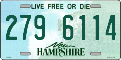 NH license plate 2796114