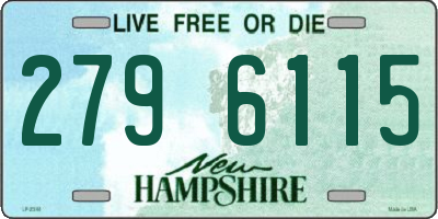 NH license plate 2796115