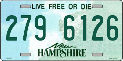 NH license plate 2796126
