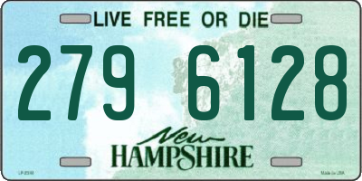 NH license plate 2796128