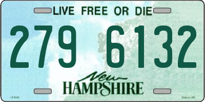 NH license plate 2796132