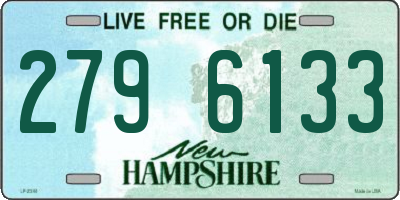 NH license plate 2796133