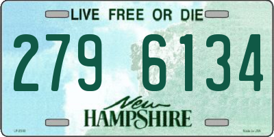 NH license plate 2796134