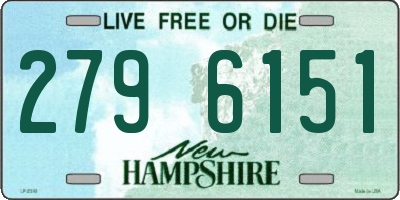 NH license plate 2796151