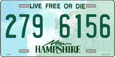 NH license plate 2796156