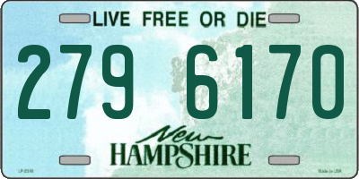 NH license plate 2796170