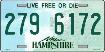 NH license plate 2796172