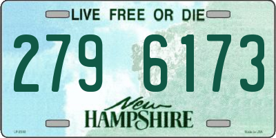 NH license plate 2796173