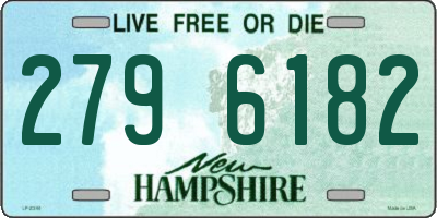 NH license plate 2796182