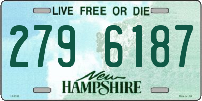 NH license plate 2796187