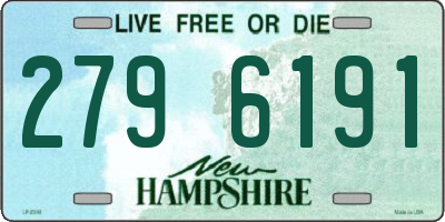 NH license plate 2796191