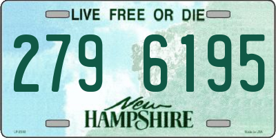 NH license plate 2796195