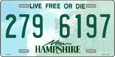 NH license plate 2796197