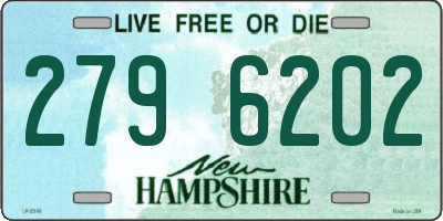 NH license plate 2796202