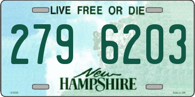 NH license plate 2796203