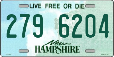 NH license plate 2796204
