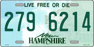 NH license plate 2796214