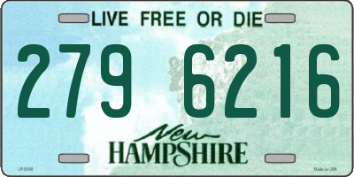 NH license plate 2796216