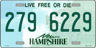 NH license plate 2796229