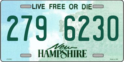 NH license plate 2796230