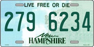 NH license plate 2796234