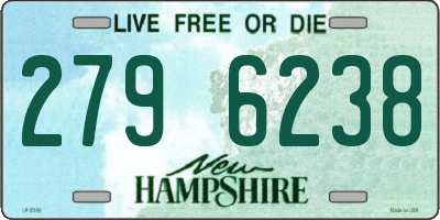 NH license plate 2796238