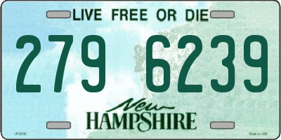 NH license plate 2796239